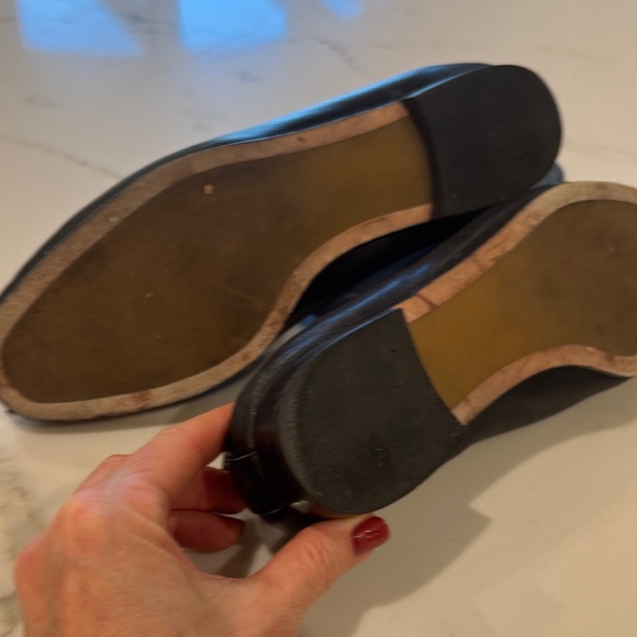 Tory Burch Black Leather Loafers - 8 MED - Picture 7 of 7